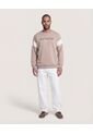 Buzo  Para Hombre Cuello Redondo Color Beige Marca Ostu #60060600 de Ostu