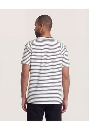 Camiseta  Para Hombre Manga Corta Cuello Redondo Color Crema Marca Ostu #60091785