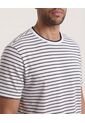 Camiseta  Para Hombre Manga Corta Cuello Redondo Color Crema Marca Ostu #60091785 de Ostu