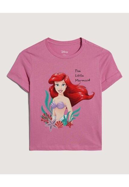 Camiseta Estampado De La Sirenita  Infantil Niña #90090238