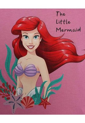 Camiseta Estampado De La Sirenita Infantil Niña #90090238