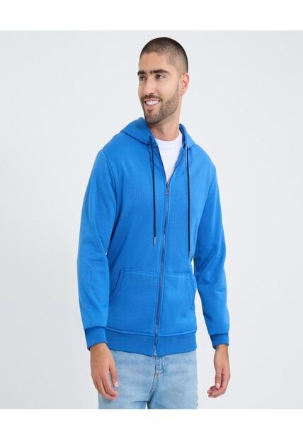 Buzo Para Hombre Zipper Color Azul Marca Ostu #60060384