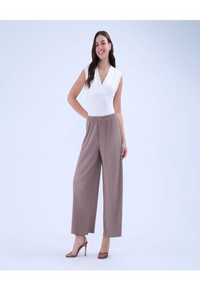 Body Para Mujer Manga Sisa Color Crema Marca Ostu #40200158