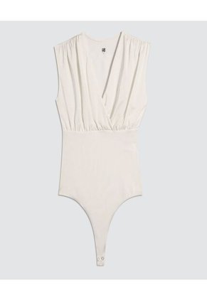 Body Para Mujer Manga Sisa Color Crema Marca Ostu #40200158