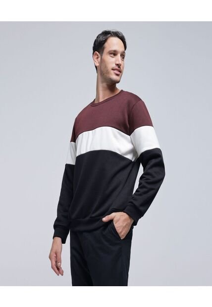 Buzo Para Hombre Cuello Redondo Color Vino Marca Ostu #60060434