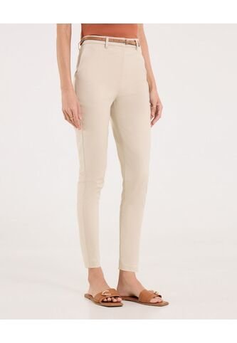 Pantalón Para Mujer Chino Color Marfil Marca Ostu #40070762 Ostu