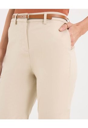 Pantalón Para Mujer Chino Color Marfil Marca Ostu #40070762