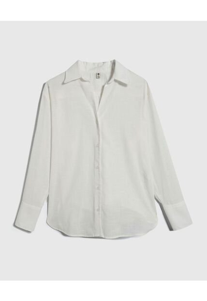 Blusa Para Mujer Manga Larga Color Crudo Marca Ostu #40120979