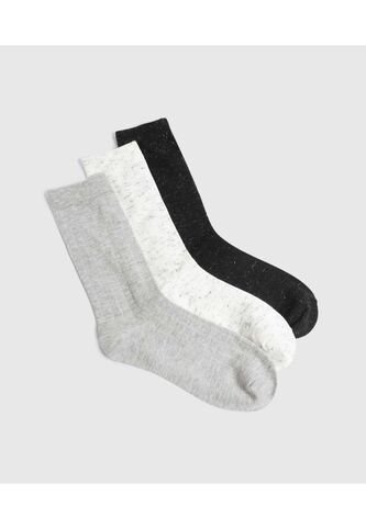 Medias Para Mujer Caña Larga Color Pack X Marca Ostu #40980197 Ostu