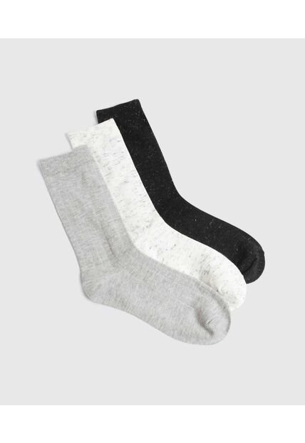 Medias Para Mujer Caña Larga Color Pack X Marca Ostu #40980197