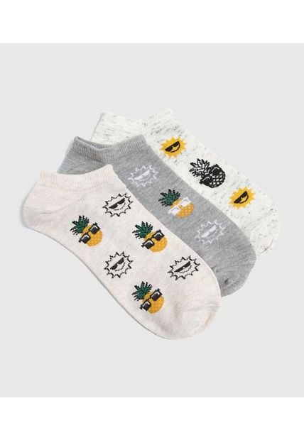 Medias Para Mujer Invisible Color Pack X Marca Ostu #40980212