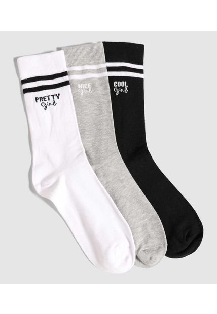 Medias Para Mujer Caña Larga Color Pack X Marca Ostu #40980171