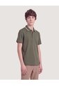 Niño-Polo Essential  Infantil Niño Verde Ostu de Ostu