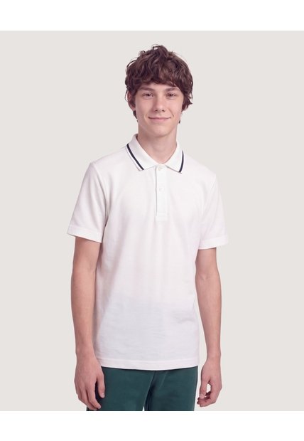 Niño-Polo Essential  Infantil Niño Crema Ostu