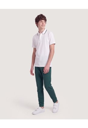 Niño-Polo Essential  Infantil Niño Crema Ostu