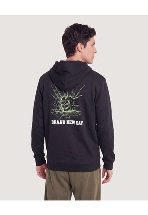 Hoodie Spider-Man Brand New Day Para Hombre Negro Ostu