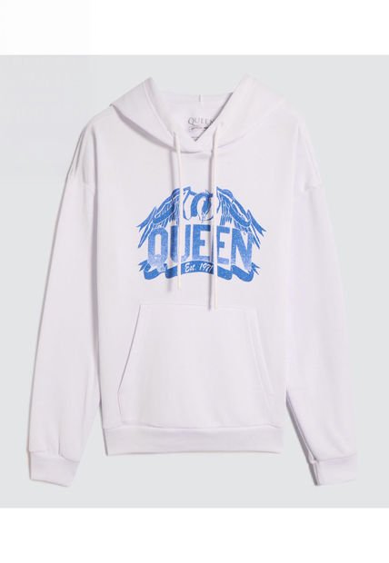 Buzo Para Mujer Hoodie Color Blanco Marca Ostu #40060428