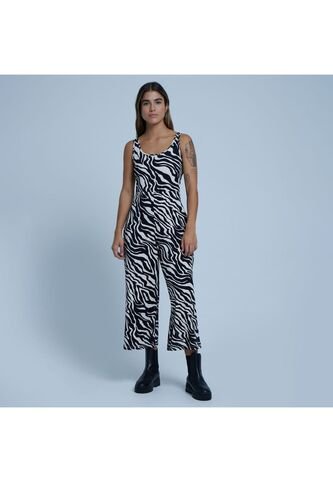 Enterizo Para Mujer Manga Sisa Color Blanco Marca Ostu #40320093 Ostu