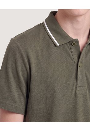 Niño-Polo Essential  Infantil Niño Verde Ostu