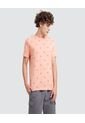 Camiseta Para Hombre Manga Corta Color Rosado  Marca Ostu #60090795 de Ostu
