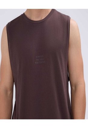 Camiseta Para Hombre Manga Sisa Color Café  Marca Ostu #60091416