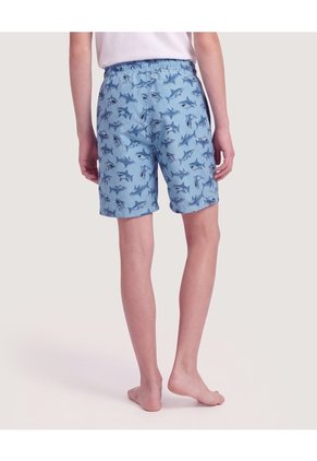 Niño-Bermuda Bañadora Tiburones Infantil Niño Azul Ostu