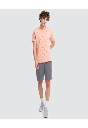 Camiseta Para Hombre Manga Corta Color Rosado  Marca Ostu #60090795