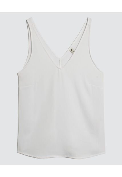 Blusa Para Mujer Manga Sisa Color Blanco Marca Ostu #40120937