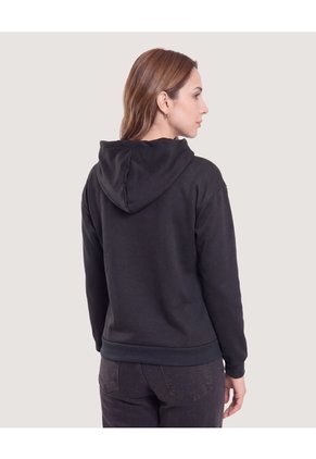 Hoodie Mickey Y Minnie Good Vibes Para Mujer Negro Ostu