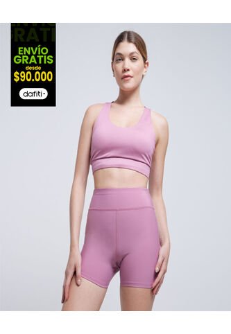 Top Para Mujer Top Color Rosado  Marca Ostu #40220342 Ostu