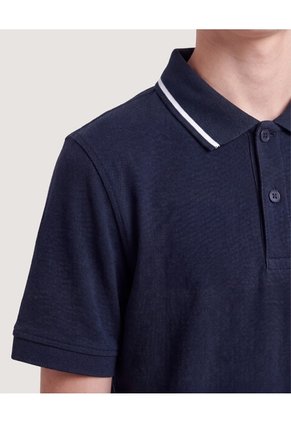 Niño-Polo Essential  Infantil Niño Azul Ostu