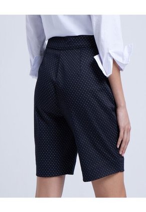 Bermuda Para Mujer  Color Negro Marca Ostu #40100039