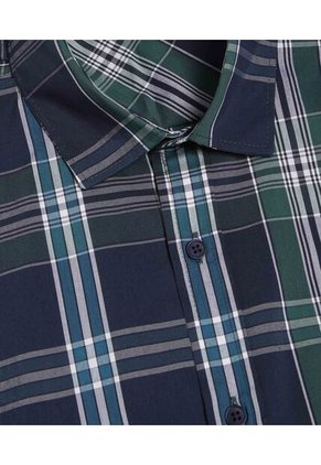 Camisa Para Hombre Manga Corta Con Bolsillo Color Verde  Marca Ostu #60010718
