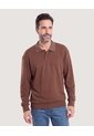 Buzo Polo Essential  Para Hombre Café Ostu de Ostu