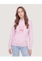 Buzo Hoodie Screen.  Para Mujer Lila Ostu de Ostu