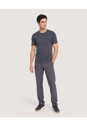 Pantalón Deportivo Antifluido  Para Hombre Gris Ostu