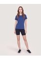 Camiseta Active Regular  Para Mujer Azul Ostu de Ostu