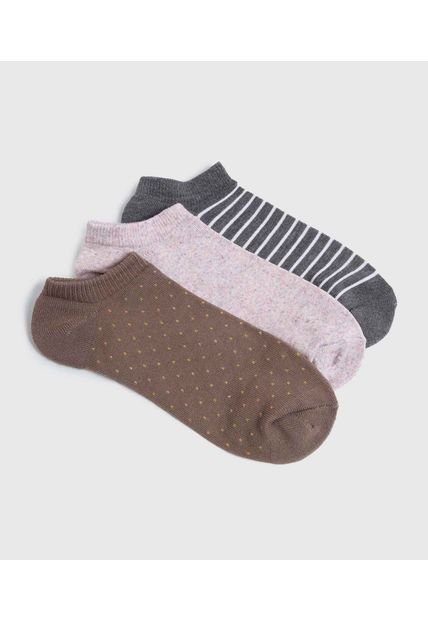Medias Para Mujer Invisible Color Pack X Marca Ostu #40980209