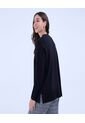 Saco Para Mujer Saco Abierto Color Negro Marca Ostu #40330087 de Ostu