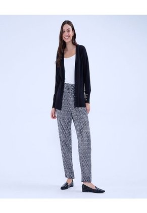 Saco Para Mujer Saco Abierto Color Negro Marca Ostu #40330087