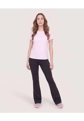 Camiseta Active Regular Para Mujer Rosa Ostu