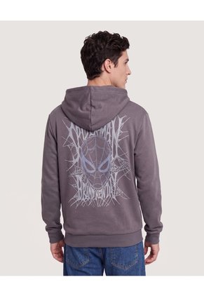 Hoodie Spider-Man Legacy  Para Hombre Gris Ostu