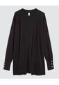 Saco Para Mujer Saco Abierto Color Negro Marca Ostu #40330087 de Ostu