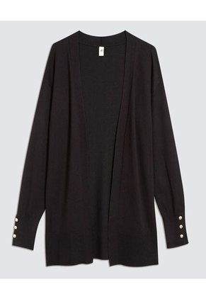 Saco Para Mujer Saco Abierto Color Negro Marca Ostu #40330087