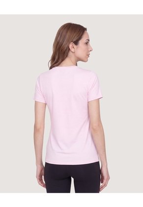 Camiseta Active Regular Para Mujer Rosa Ostu