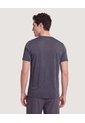 Camiseta Active Jaspe  Para Hombre Negro Ostu de Ostu