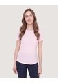 Camiseta Active Textura  Para Mujer Rosa Ostu de Ostu