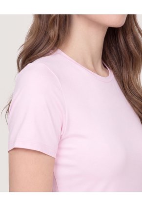 Camiseta Active Regular Para Mujer Rosa Ostu
