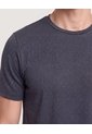 Camiseta Active Jaspe  Para Hombre Negro Ostu de Ostu