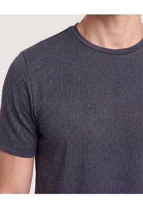 Camiseta Active Jaspe  Para Hombre Negro Ostu